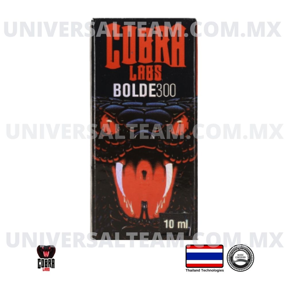 Bolde 300 (Boldenona Undecilenato o Undecylenato) 10 ML Cobra Labs