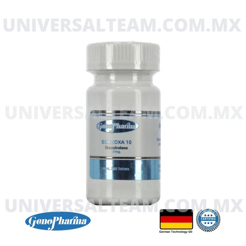 Genooxa - 10 ( Oxandrolona ) 10 mg 200 Pastillas Genopharma