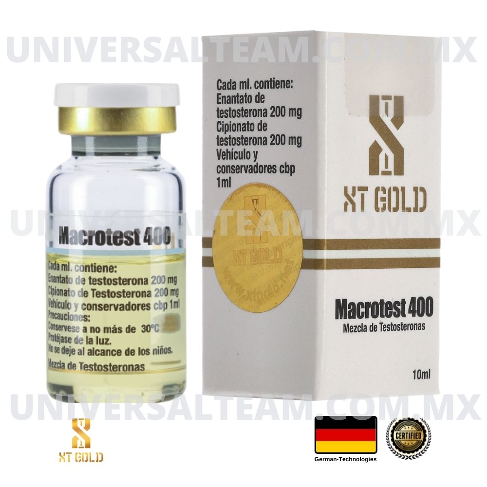 Macrotest 400 (Cipionato de Testosterona) XT Gold