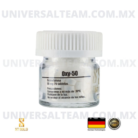 OXY  50 (Oxi, Oximetolona, Oxymetholone o anadrol) 75 Tabletas/50mg XT Gold