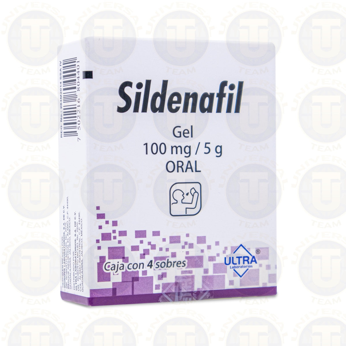 Sildenafil Gel 100Mg/5G Oral Ultra