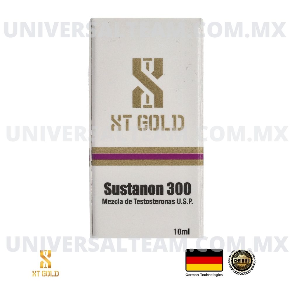 SUSTANON 300 (Acetato-Propionato-Cipionato-Decanoato de testosterona) Sustanon o Sostenon 10ML XT Gold