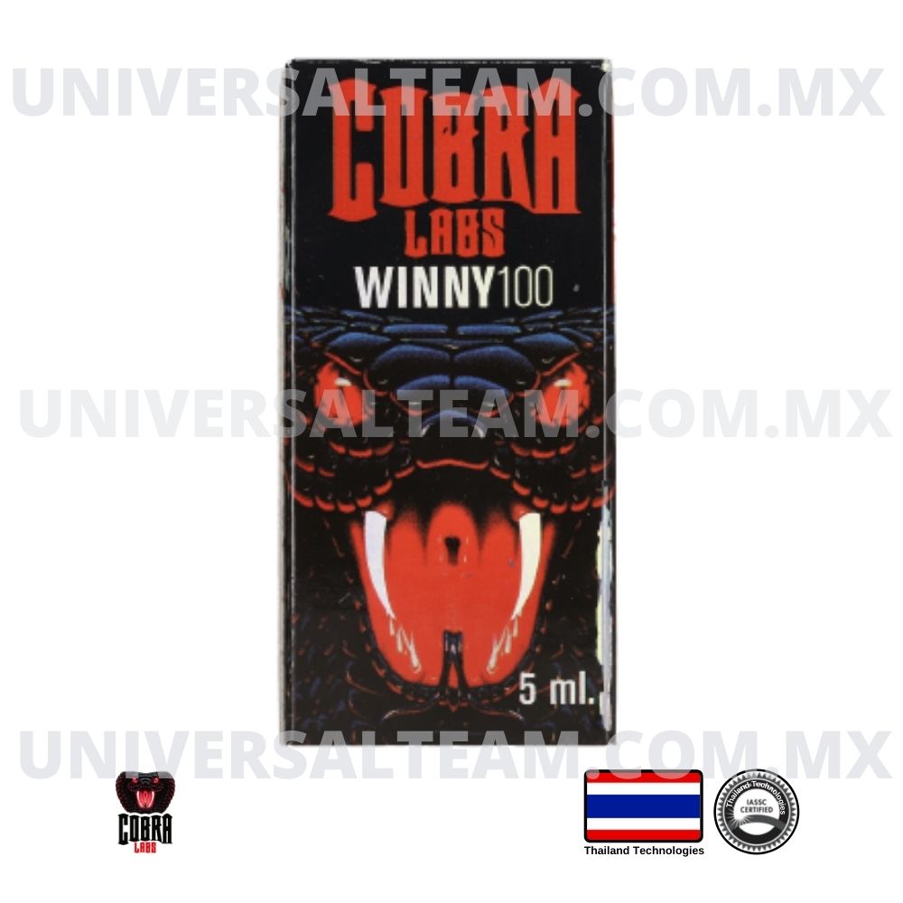 Winny -100 (Estanozolol inyectable micronizado) 5ML Cobra Labs