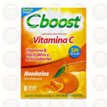 CBOOST VITAMINA C POLVO EFERVESCENTE SABOR MANDARINA CON 30 SOBRES 8 G