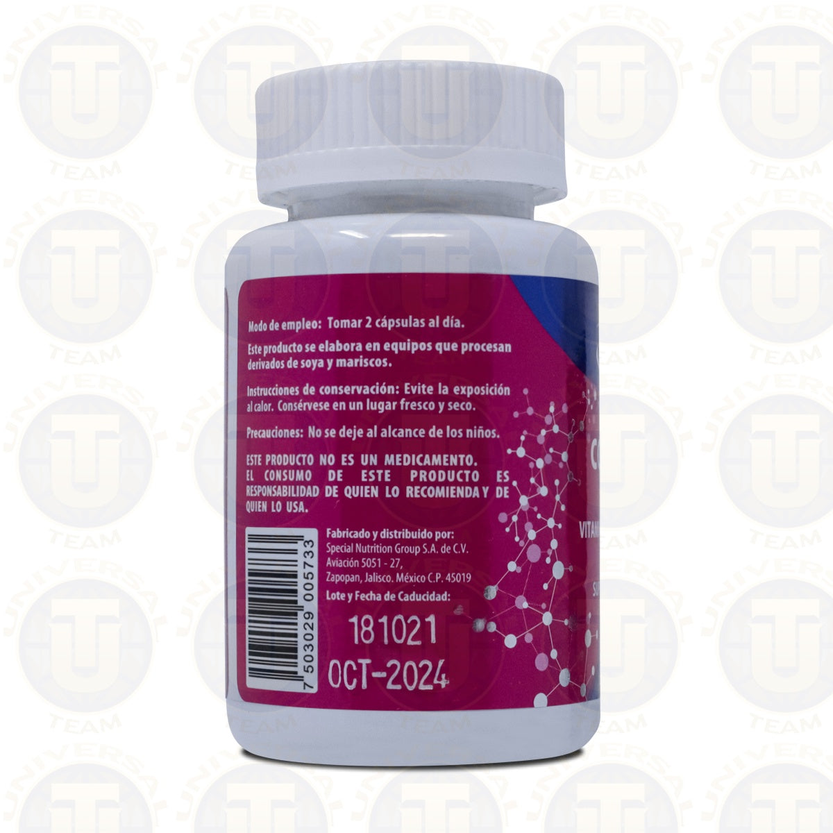 COMPLEMIX FEM, FRASCO CON 30 CAPSULAS, NATURAGEL