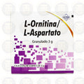 L ORNITINA L ASPARTATO 10 SOB/3G Laboratorio ULTRA protector hepatico (HEPA-MERZ GENERICO)