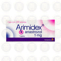 Arimidex 1mg 28 Tabletas (Anastrozol) Astrazeneca