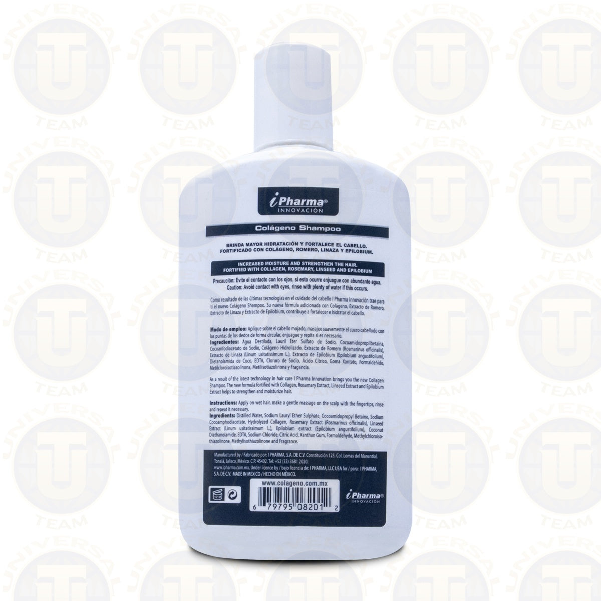 COLAGENO SHAMPOO ANTICAIDA FRASCO CON 450 ML PHARMA