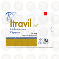 Itravil (Clobenzorex) 30 Mg  60 Tabletas Ifa Celtics