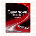 CASANOVA NONOXINOL-9, CARTERA CON 3 CONDONES, MAVER