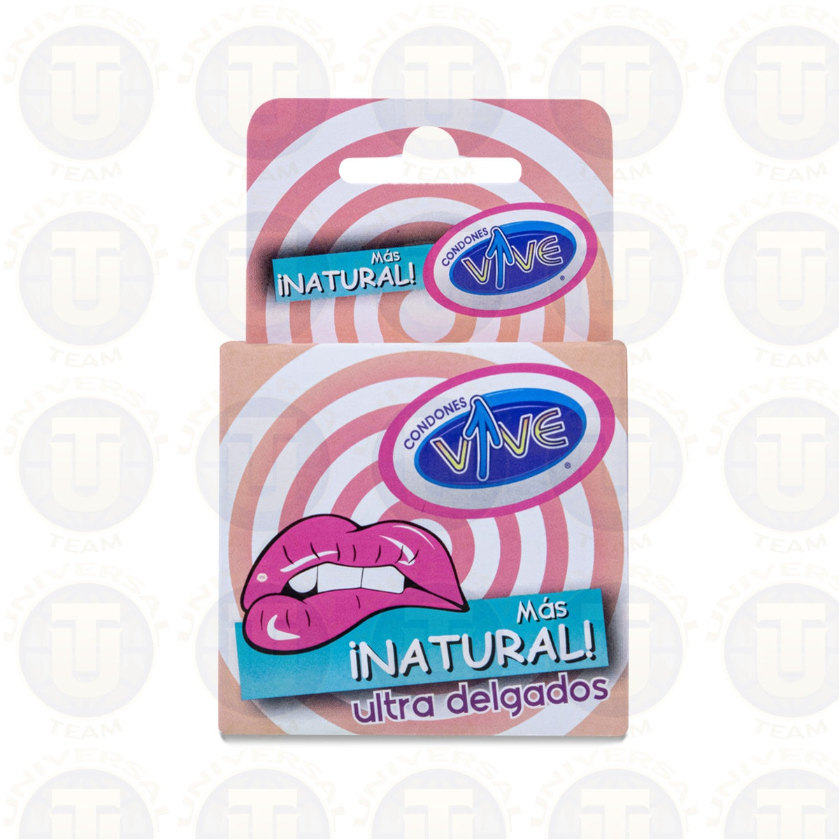 CONDONES VIVE MAS NATURAL, CAJA CON 3 CONDONES, ALLEN – Universal Team