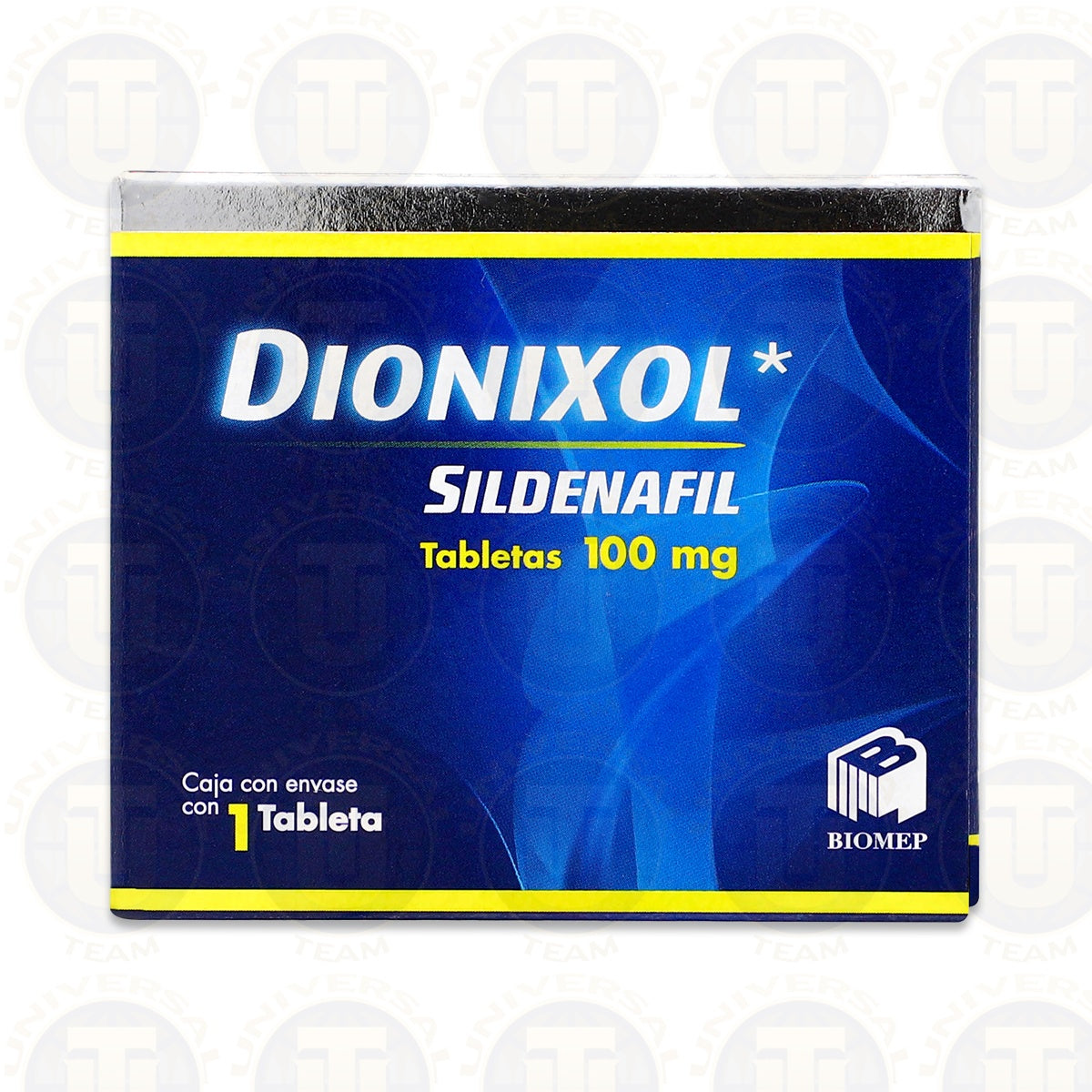 SILDENAFIL DIONIXOL, 1 TABLETA DE 100 MG, BIOMEP