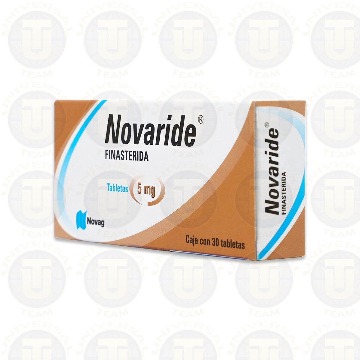 NOVARIDE FINASTERIDAM CAJA CON 30 TABLETAS DE 5 MG, NOVAG – Universal Team