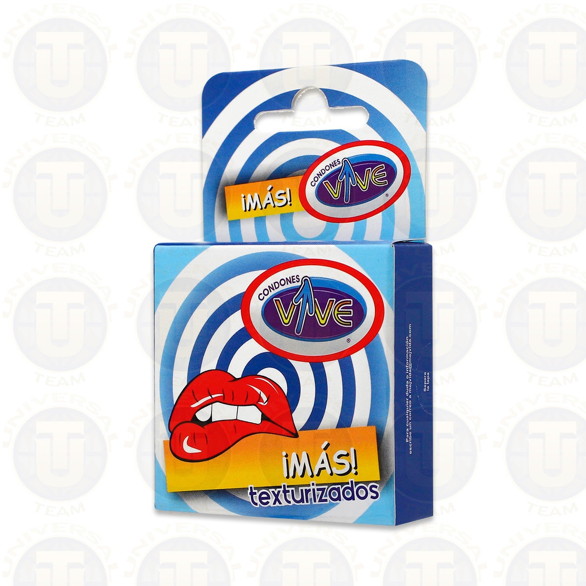 CONDONES VIVE MAS TEXTURIZADOS, 3 CONDONES TEXTURIZADOS CON ANILLOS Y PUNTOS, MEJVIDA