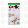 GARLIC, FRASCO CON 180 TABLETAS 2 MG, SALUD NATURAL