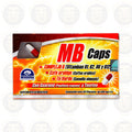MB CAPS 30 CAPS 500 MG COMPLEJO B VITAMINAS B1, B2, B6 Y B12, CAFÉ ARABIGO Y TE VERDE CON GUARANA Y TAURINA SUPLEMENTO ALIMENTICIO, NATURECH