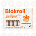 BIOKROLL, ACIDO GLUTAMINICO, VITAMINAS Y MINERALES, CAJA CON 60 TABLETAS DE 1.30 G, BIO SALUD