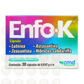ENFO K, SUPLEMENTO ALIMENTICIO, 30 CAPSULAS 0.642G C/U