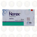Norex 50 Mg (Anfepramona) 30 Tabletas Ifa Celtics