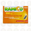 RAMICO ACIDO ASCORBICO 30 CAPS 500 MG, GELPHARMA