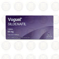 SILDENAFIL VOGUEL, CAJA CON 4 TABLETAS DE 100 MG, MAVER
