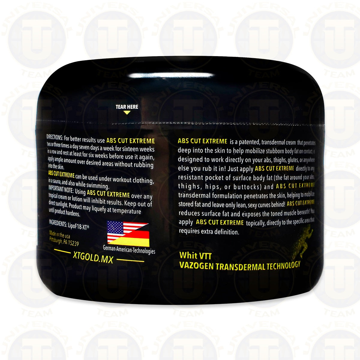 Abs Cut Extreme XT Gold - Crema para Adelgazar