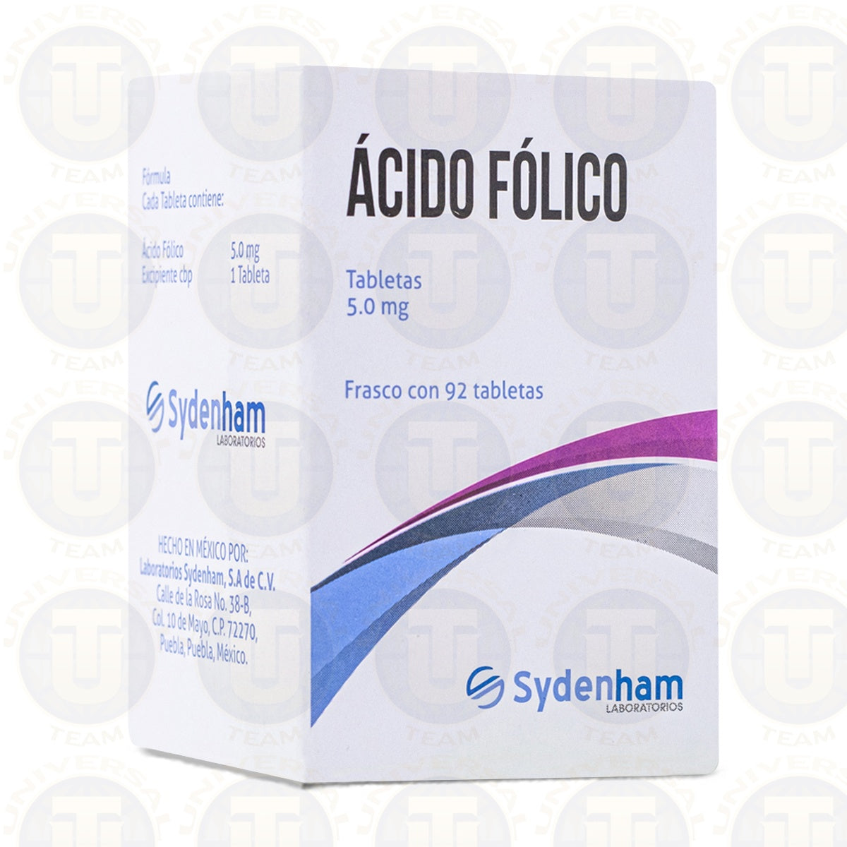 ÁCIDO FÓLICO (Sydenham) 92 TABS 5 MG SYNDENHAM