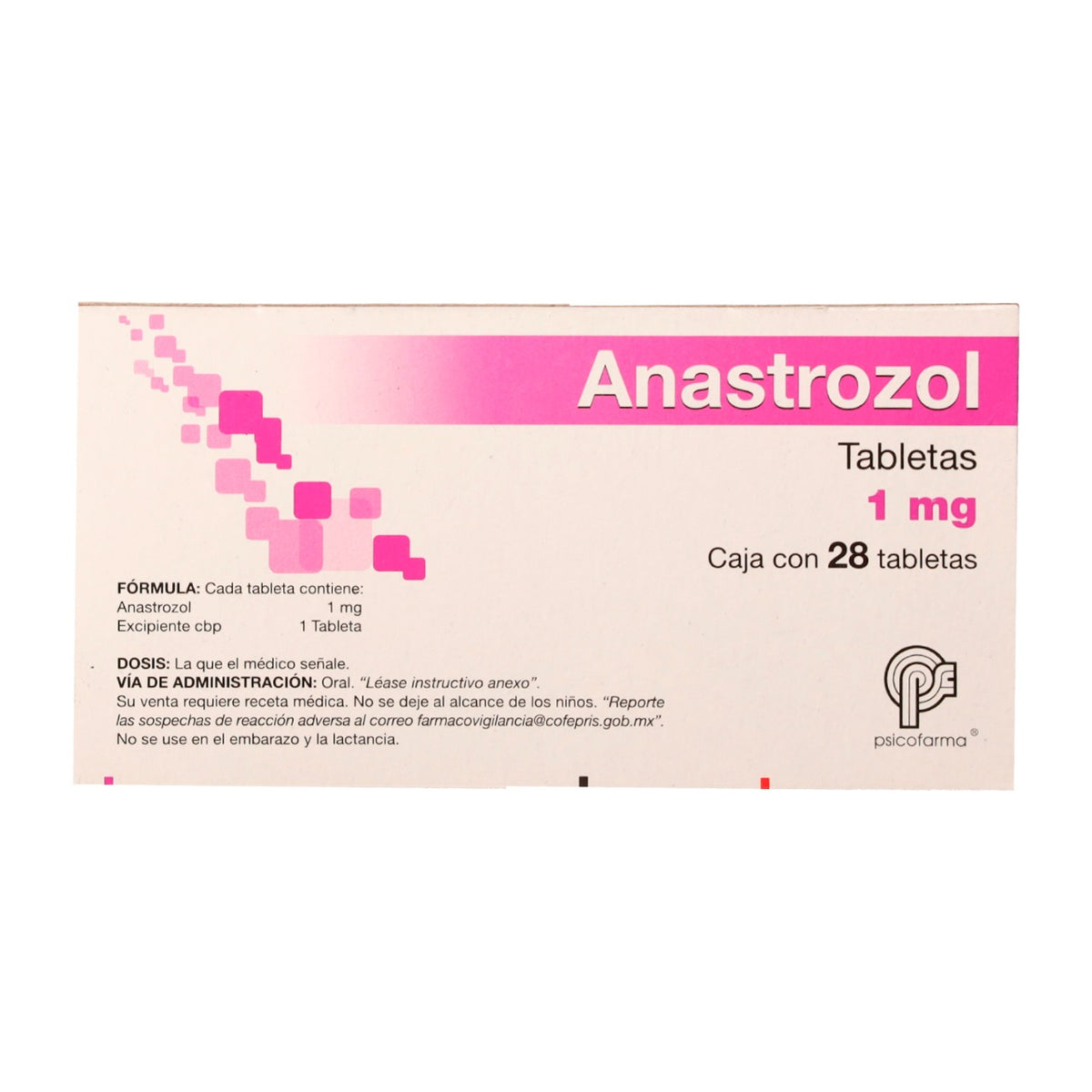 Anastrozol 1 Mg Psicofarma