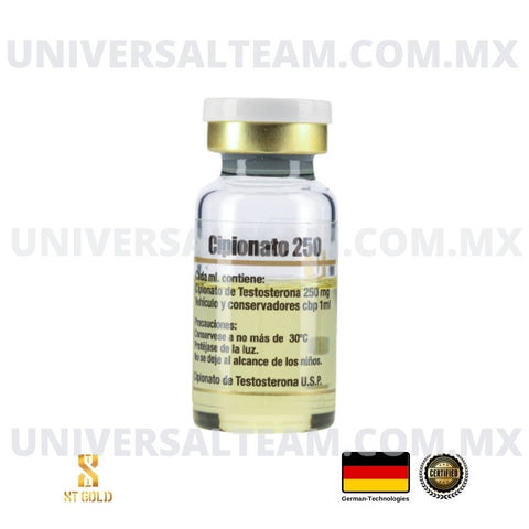 CIPIONATO 250 (Cipionato de Testosterona) 10 ML XT Gold