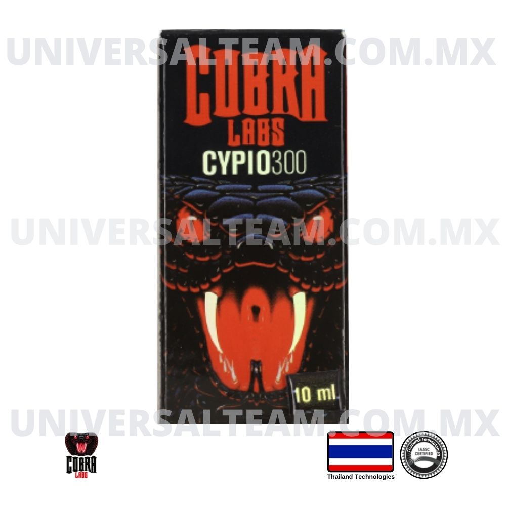 CYPIO 300 (Cipionato de Testosterona) 10 ML Cobra Labs
