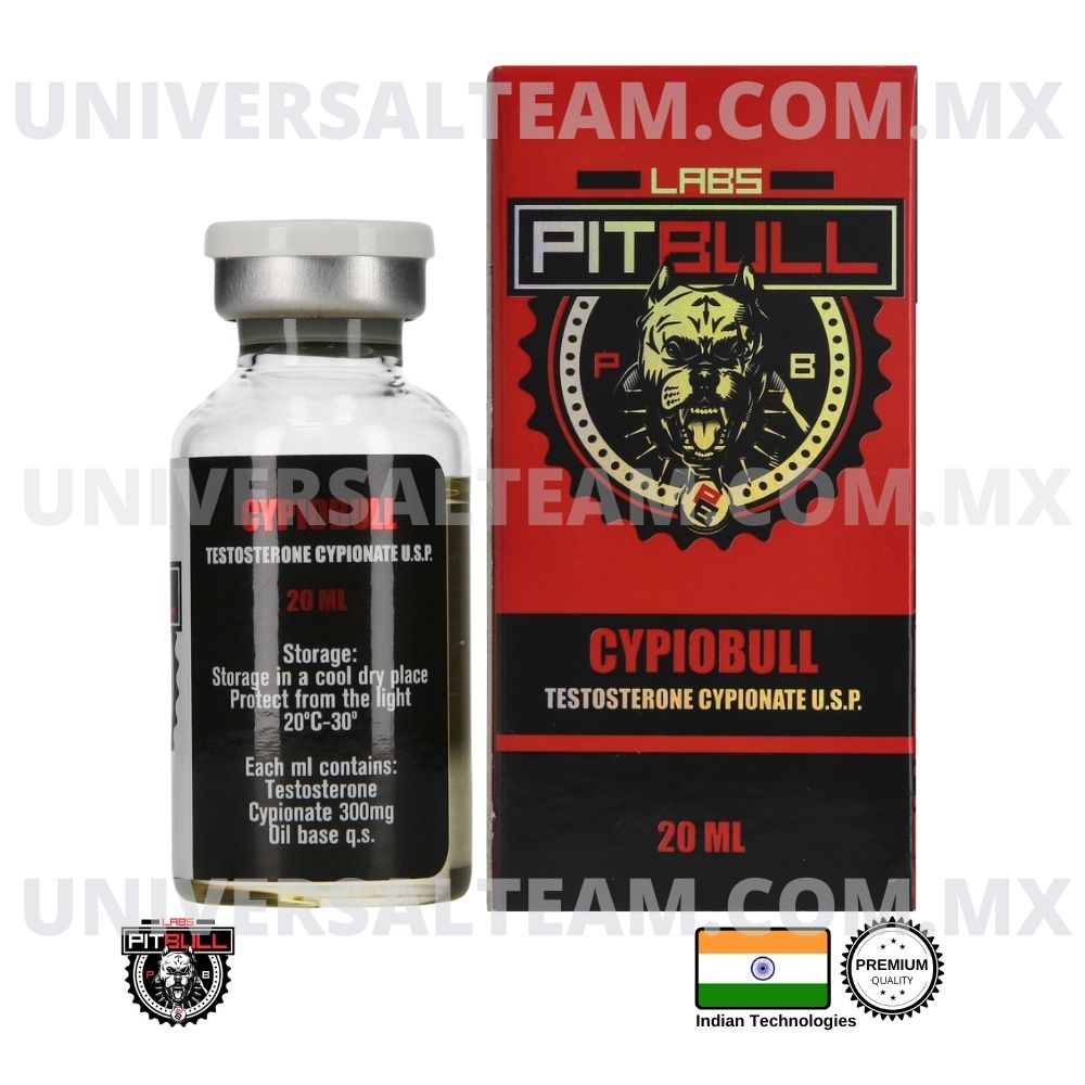 CYPIOBULL 300 (Cipionato de Testosterona) 20 ML Pitbull Labs