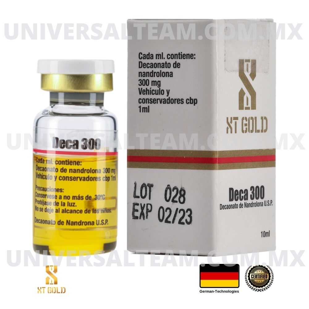 DECA 300  (Nandrolona Decanoato) 10ML  XT Gold