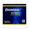 SILDENAFIL DIONIXOL 4 TABS 100 MG BIOMEP