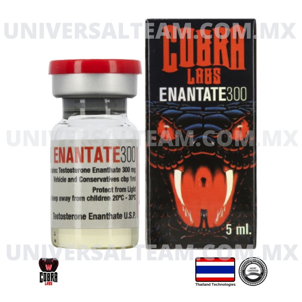 ENANTATO - 300 (Enantato de Testosterona) 5 ML Cobra Labs