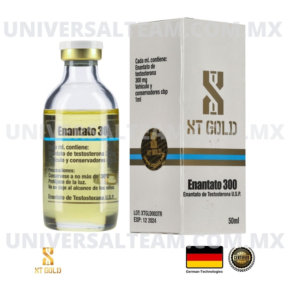 ENANTATO 300 (Enantato de Testosterona) 50 ML  XT Gold Edición Especial