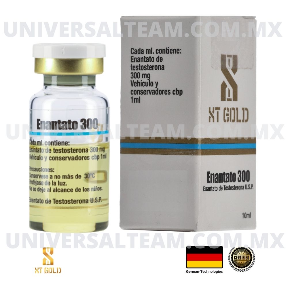 ENANTATO 300 (Enantato de Testosterona) 10 ML XT Gold