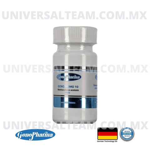 Genoprimo - 10 Primobolan (Primobolan, Metenolona Acetato) 10 mg 200 Pastillas GenoPharma