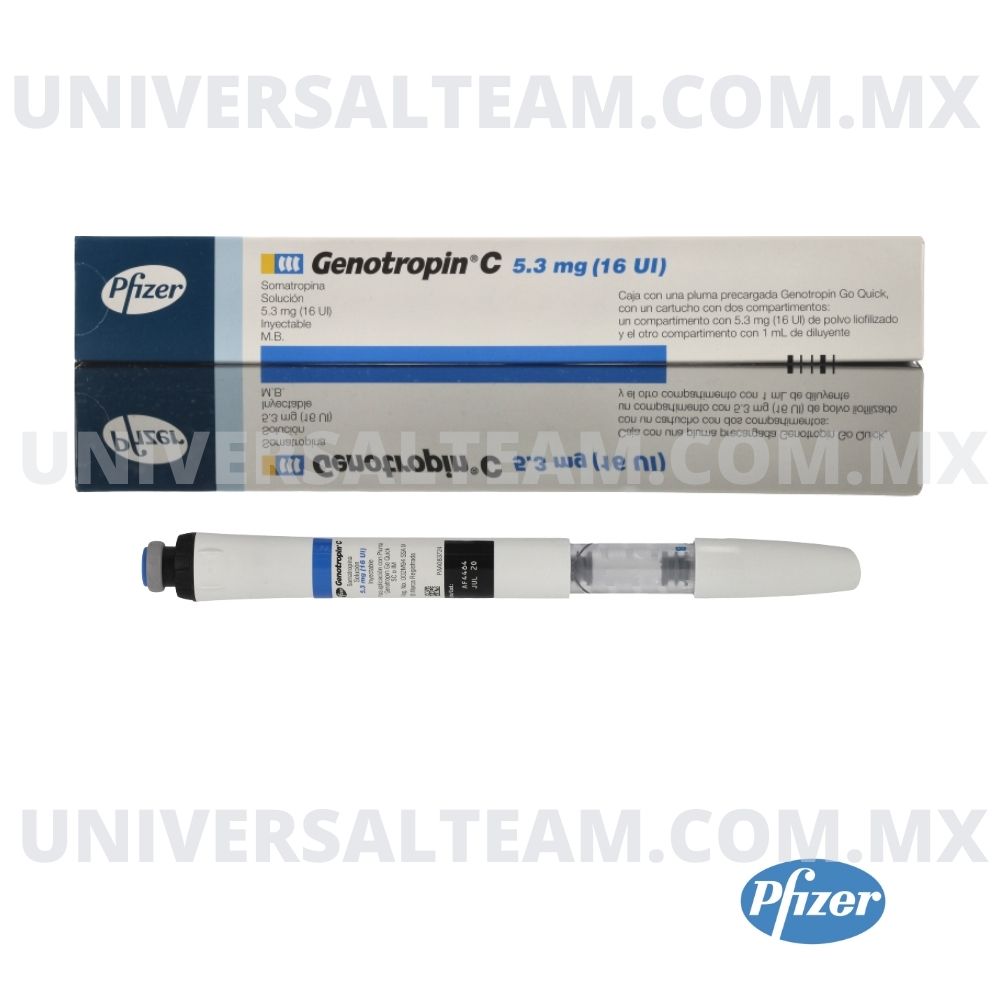 Genotropin Go Quick C 16 UI (Somatropina) De Pfizer
