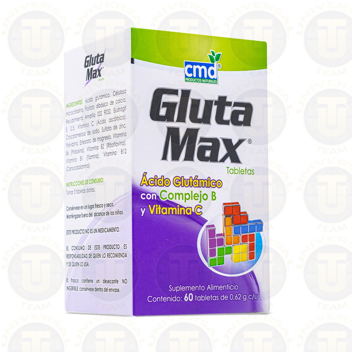 GLUTAMAX 60 TAB .62G C/U