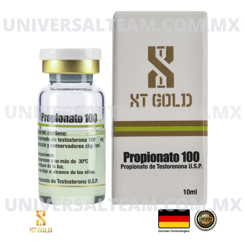 Propionato 100 (Propionato de Testosterona) 10ML XT Gold