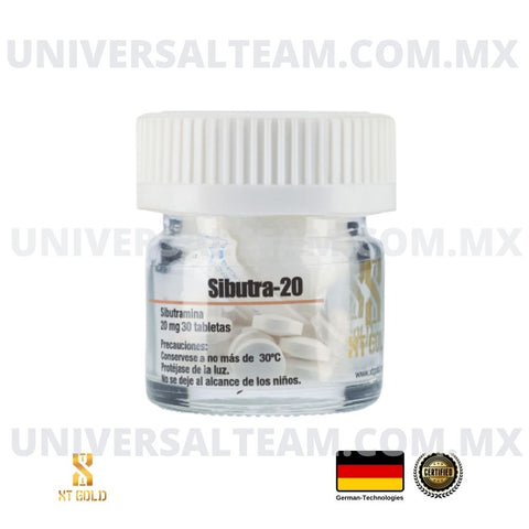 SIBUTRA 20 (Sibutramina) 30 Tabletas/20mg XT Gold