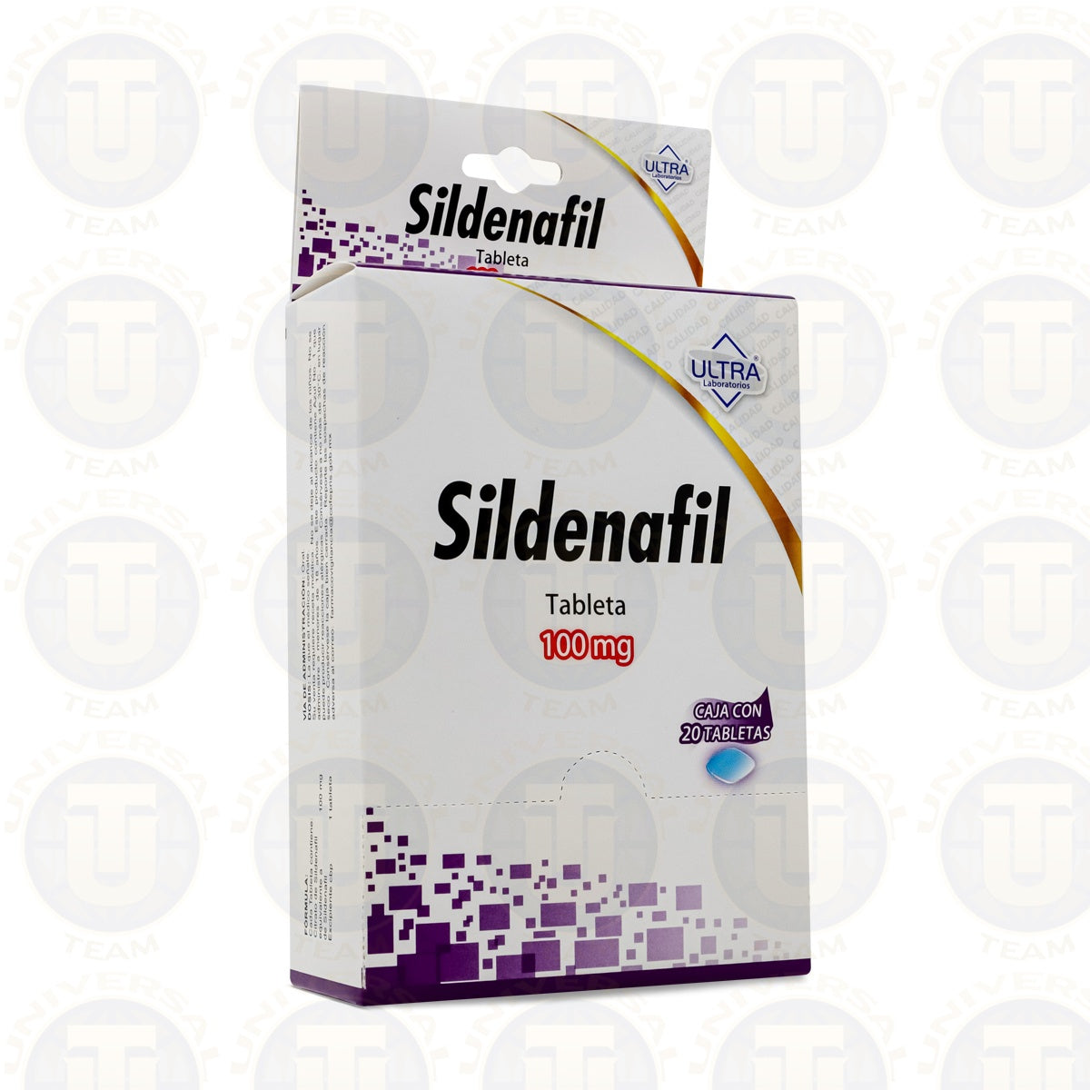 SILDENAFIL EXHIBIDOR 20 TAB 100 MG