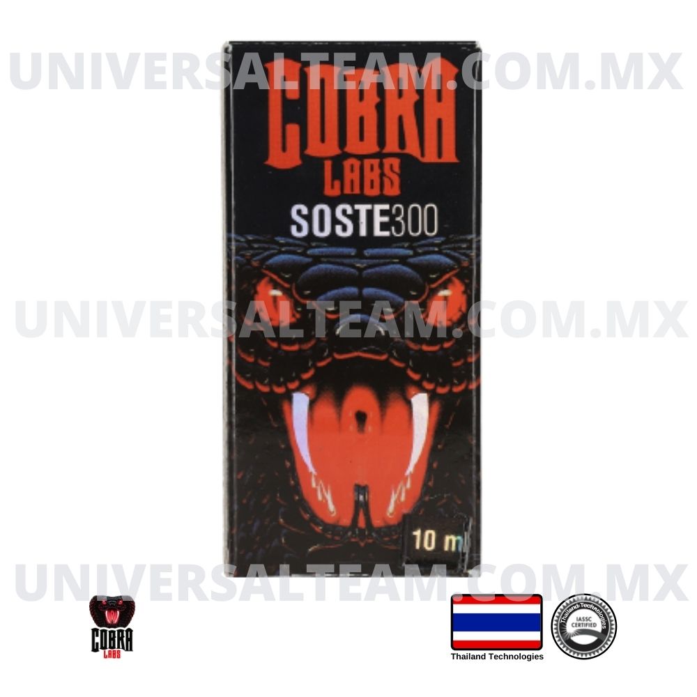 SOSTE 300 - (Acetato-Propionato-Cipionato-Decanoato de testosterona) Sustanon o Sostenon 10 ML Cobra Labs