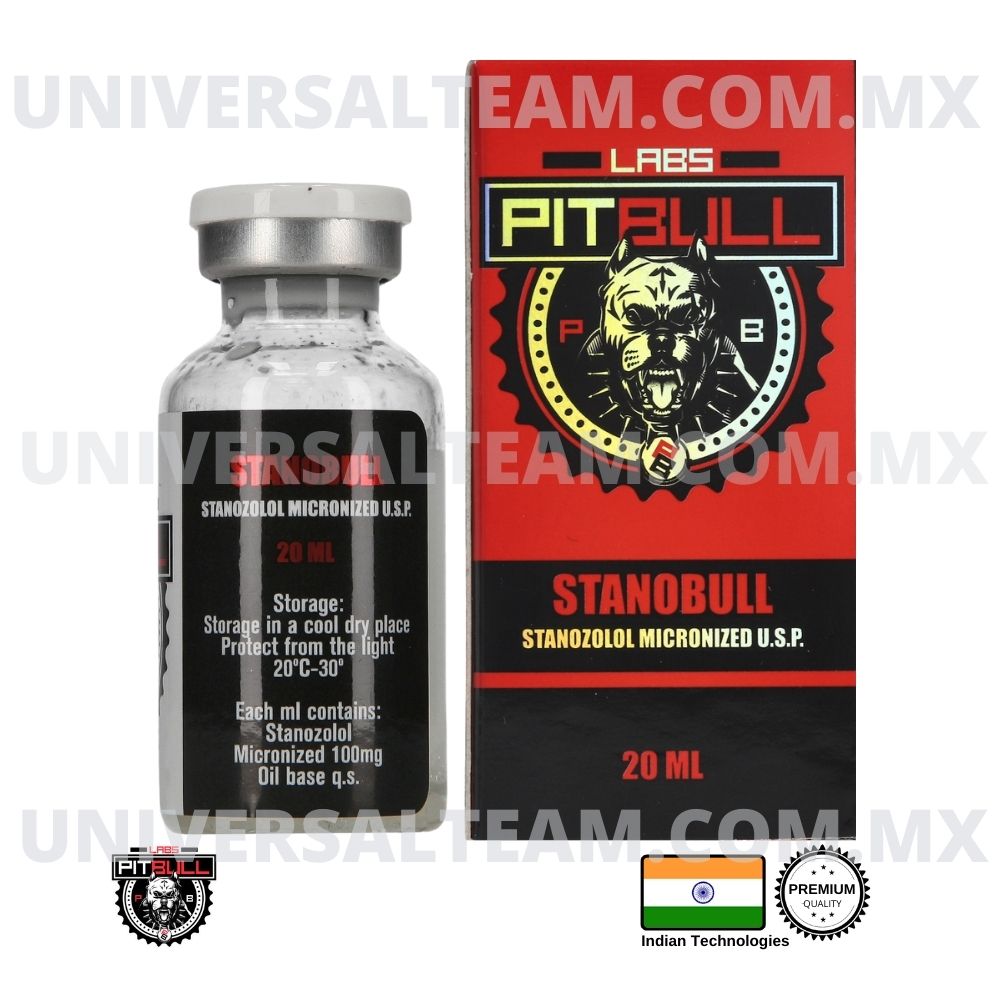 STANOBULL 100 (Estanozolol)  20ML Pitbull Labs