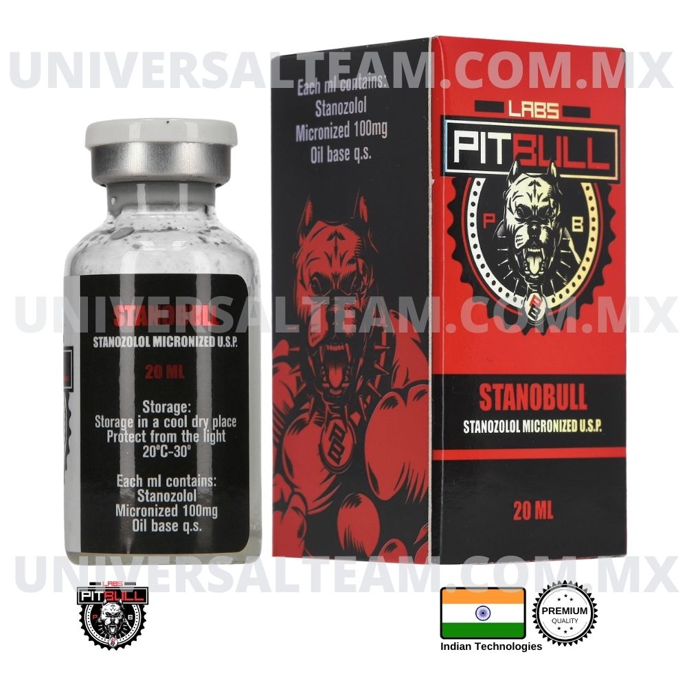 STANOBULL 100 (Estanozolol)  20ML Pitbull Labs