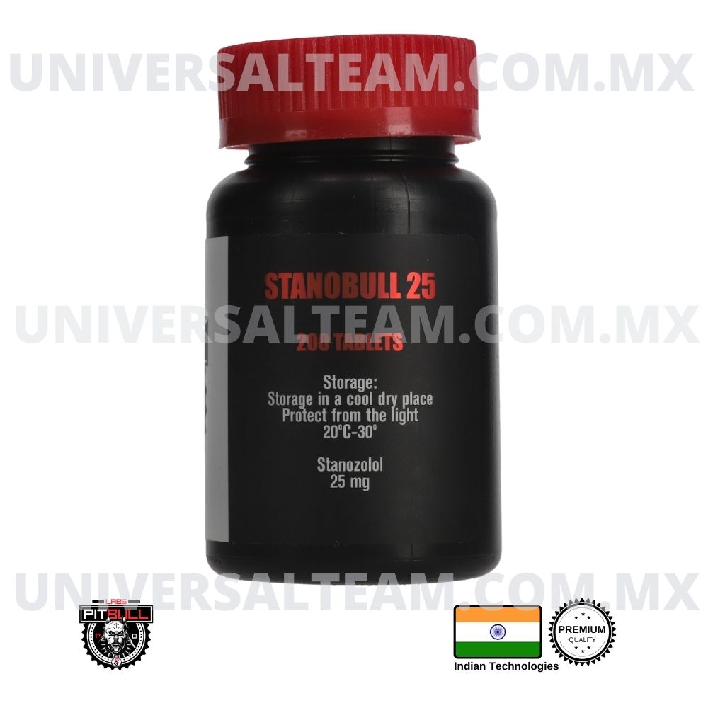 STANOBULL 25 (Estanozolol )  200 Tabletas/25mg Pitbull Labs